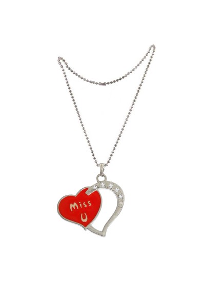 Valentines Special Miss U Pendant by Menjewell 